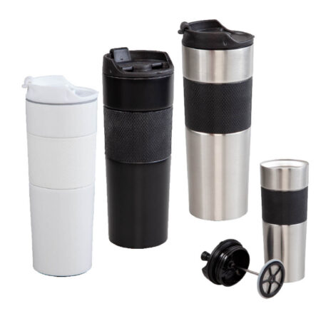 6125 french press Çelik termos 450ml