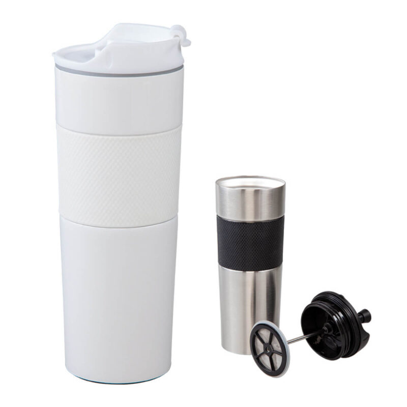 6125 french press Çelik termos 450ml