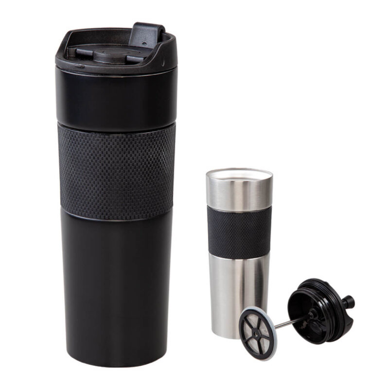 6125 french press Çelik termos 450ml